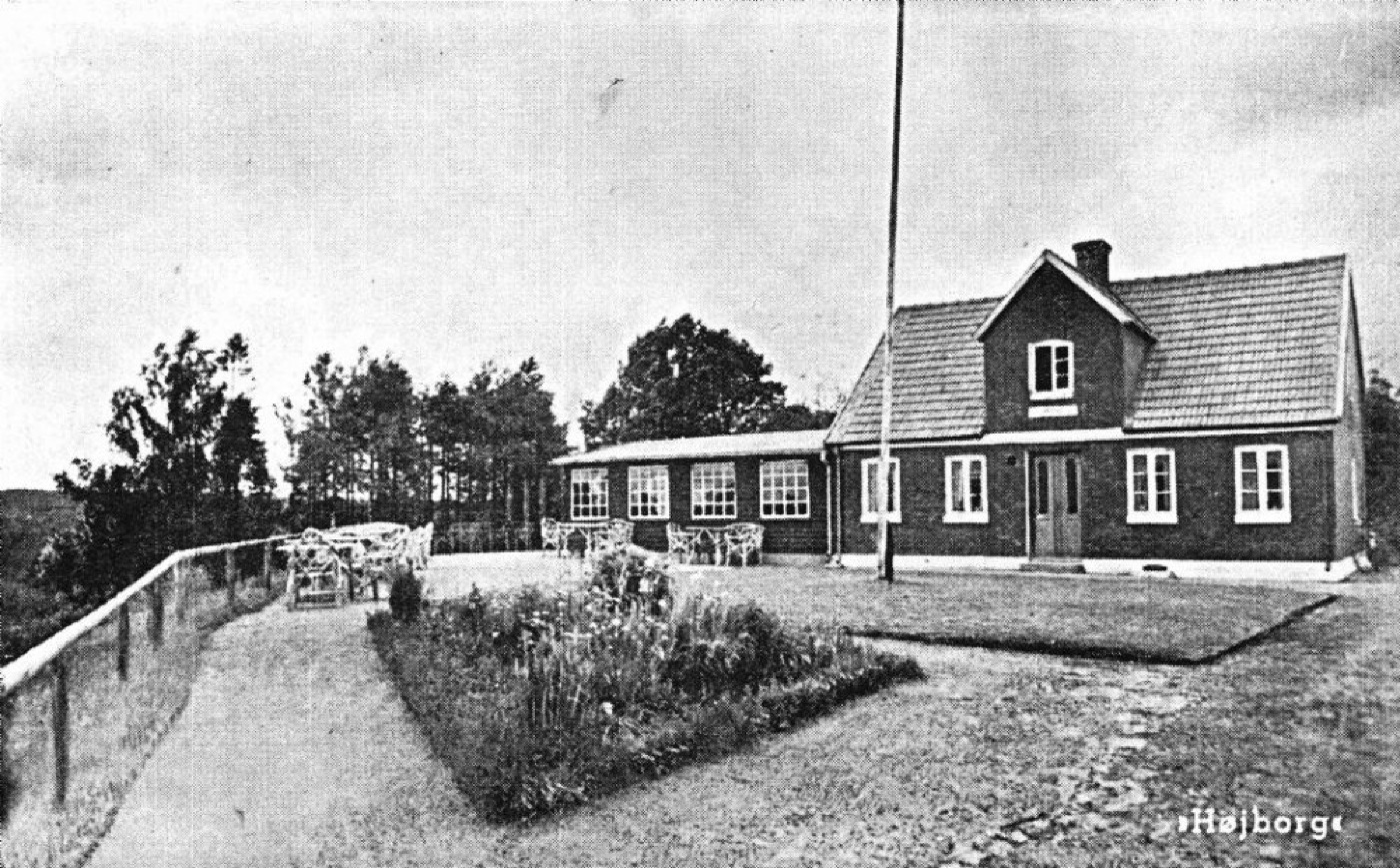 Restaurant Højborg, historisk billede